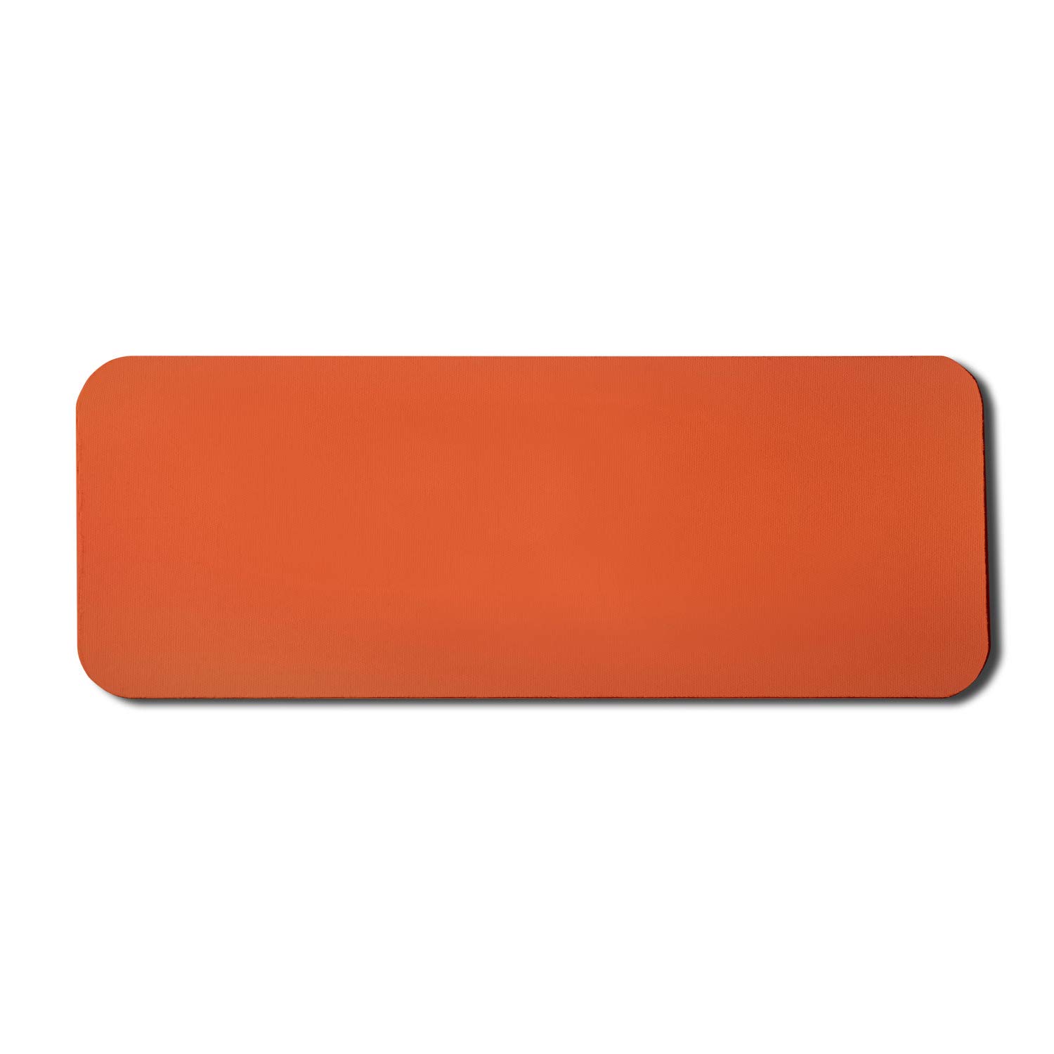 Ambesonne Orange Bohemian Retro Computer Mouse Pad - Non-Slip Rubber Gaming Mousepad (31