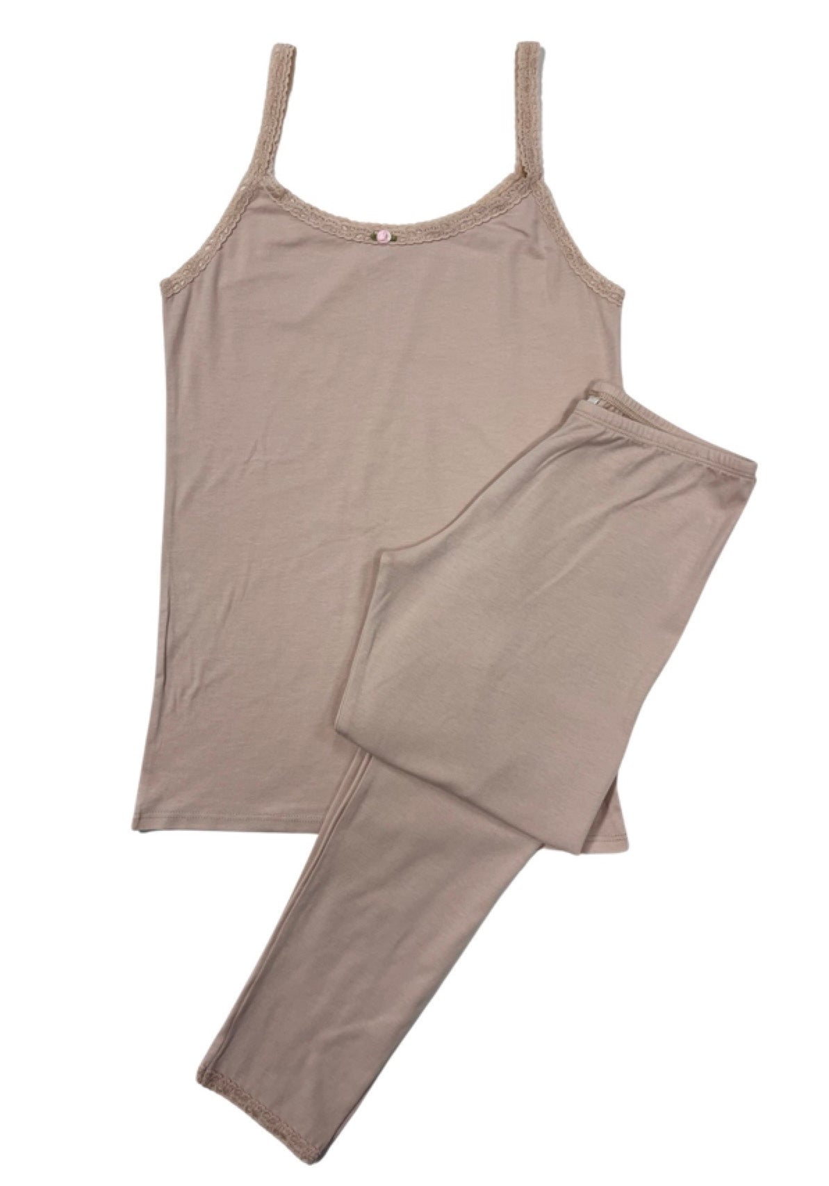 Women's Sexy Cami Crop Top & High Waist Legging Set - Comfortable Workout Outfit for Yoga, Gym & Lounge Wear
