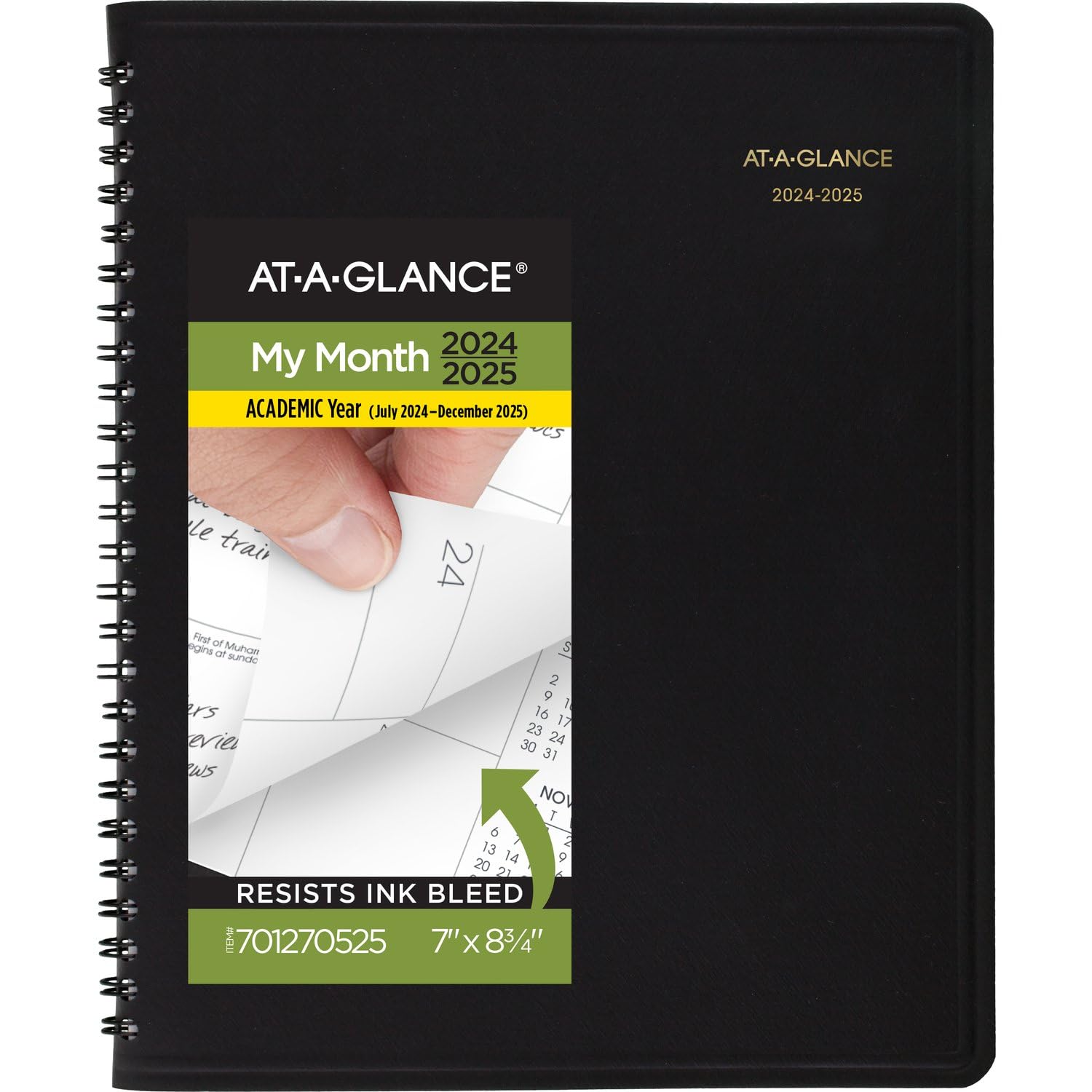 AT-A-GLANCE 2024-2025 Academic Monthly Planner - 7