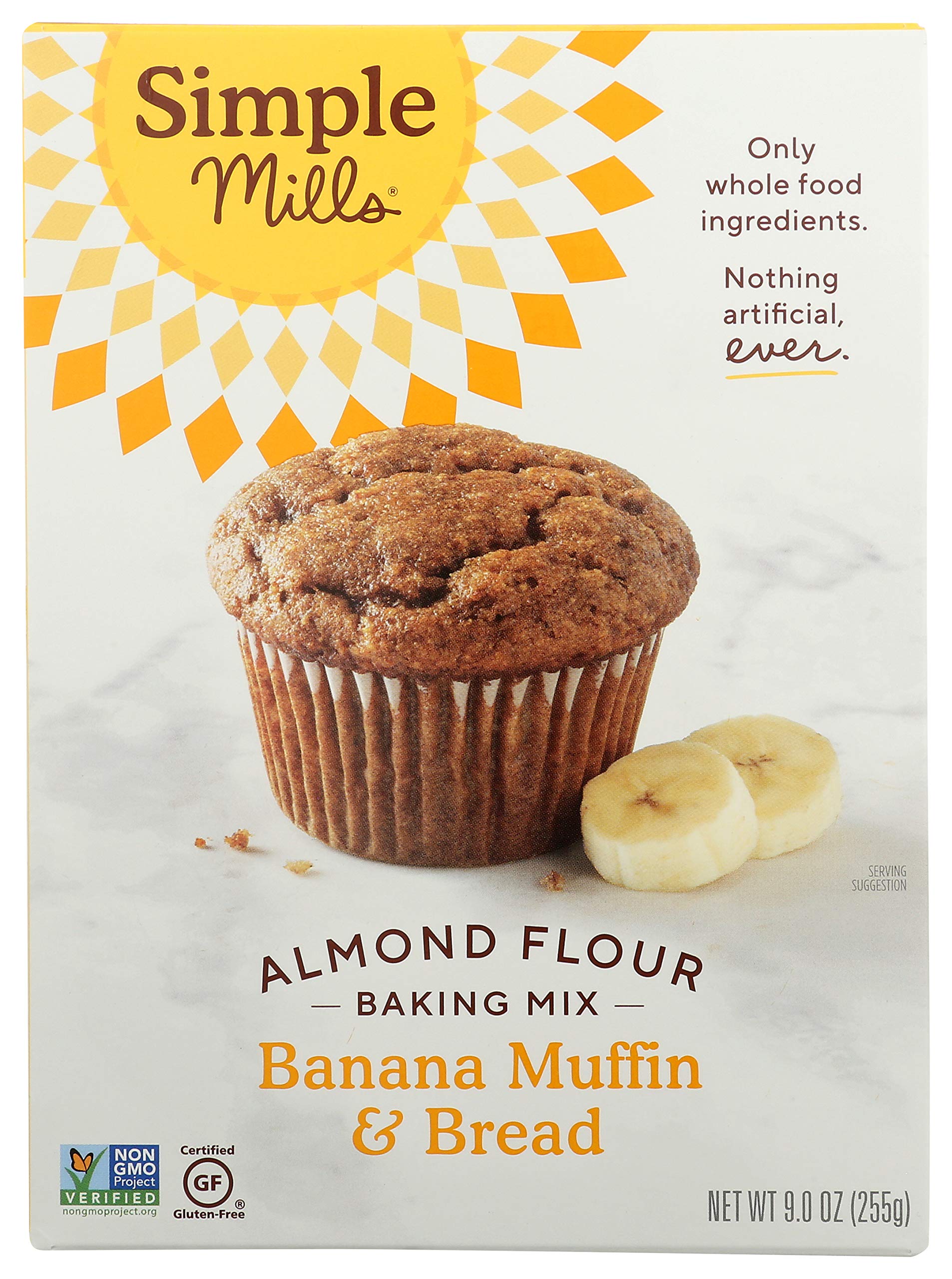 Simple Mills Almond Flour Baking Mix - Gluten Free Bread & Banana Muffin Mix (2 Pack) | Healthy, Organic, Paleo-Friendly | Perfect for Breakfast, Snacks & Family Gatherings