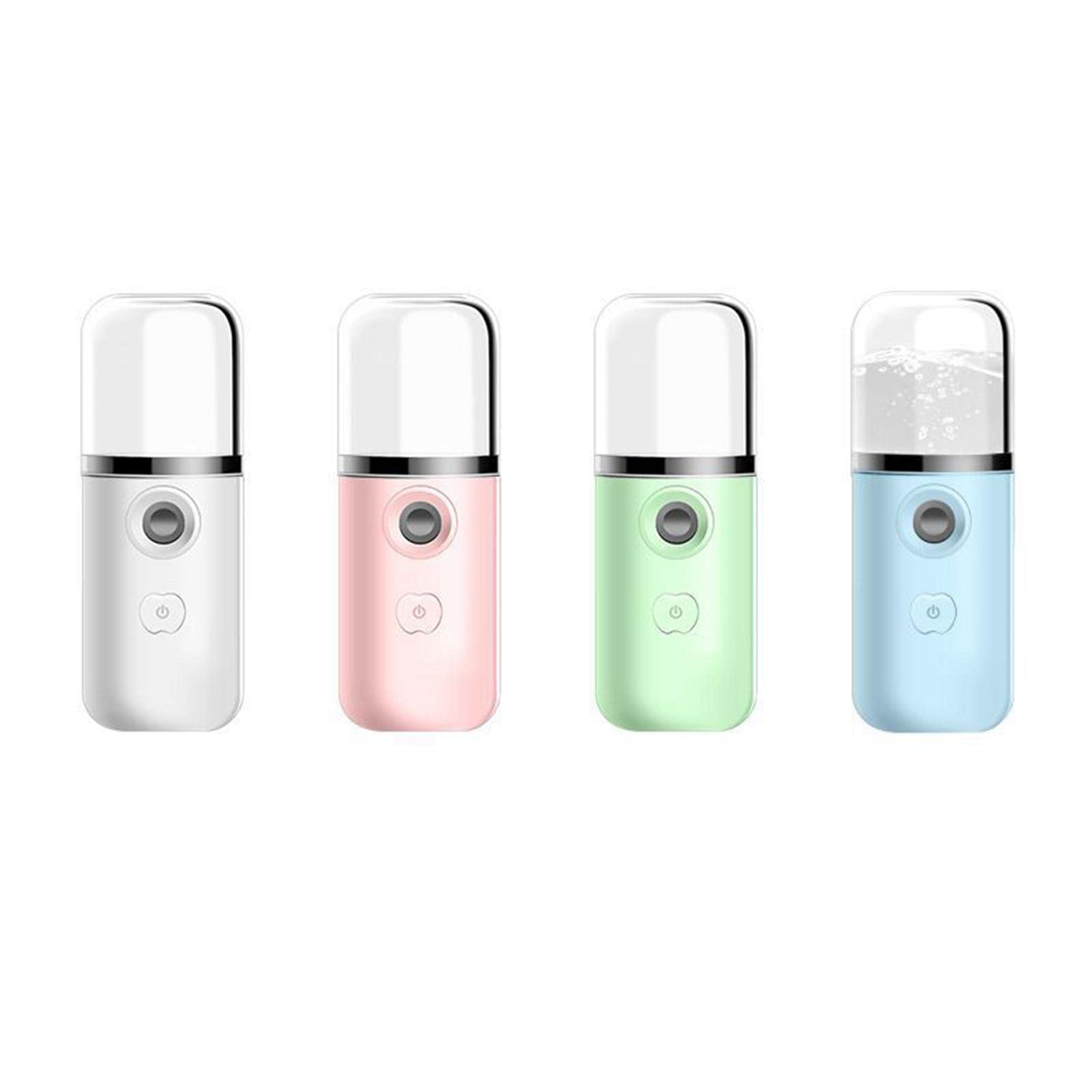 Rechargeable Nano Facial Sprayer Humidifier - Portable Mini Steamer for Bedroom, Home & Travel - Skin Hydration & Moisturizing Mist for Face Spa & Beauty Care - Perfect for Dry Skin Relief & Daily Skincare Routine
