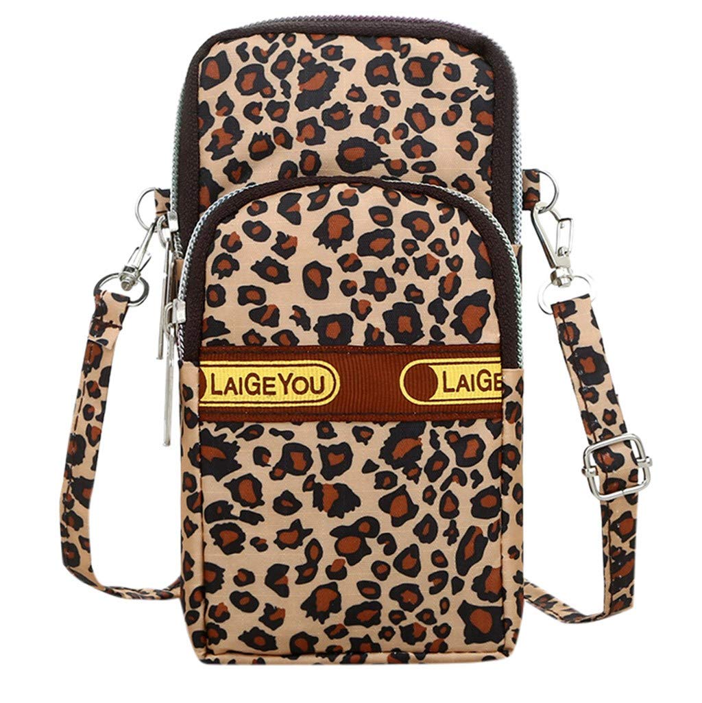 Waterproof Crossbody Purse for Women - Zippered Phone Bag, Wallet & Gym Sports Wristlet | Perfect for Running, Hiking, Travel & Everyday Use