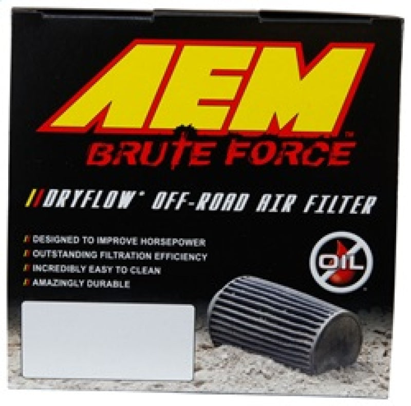 AEM Dryflow Conical Air Filter 6
