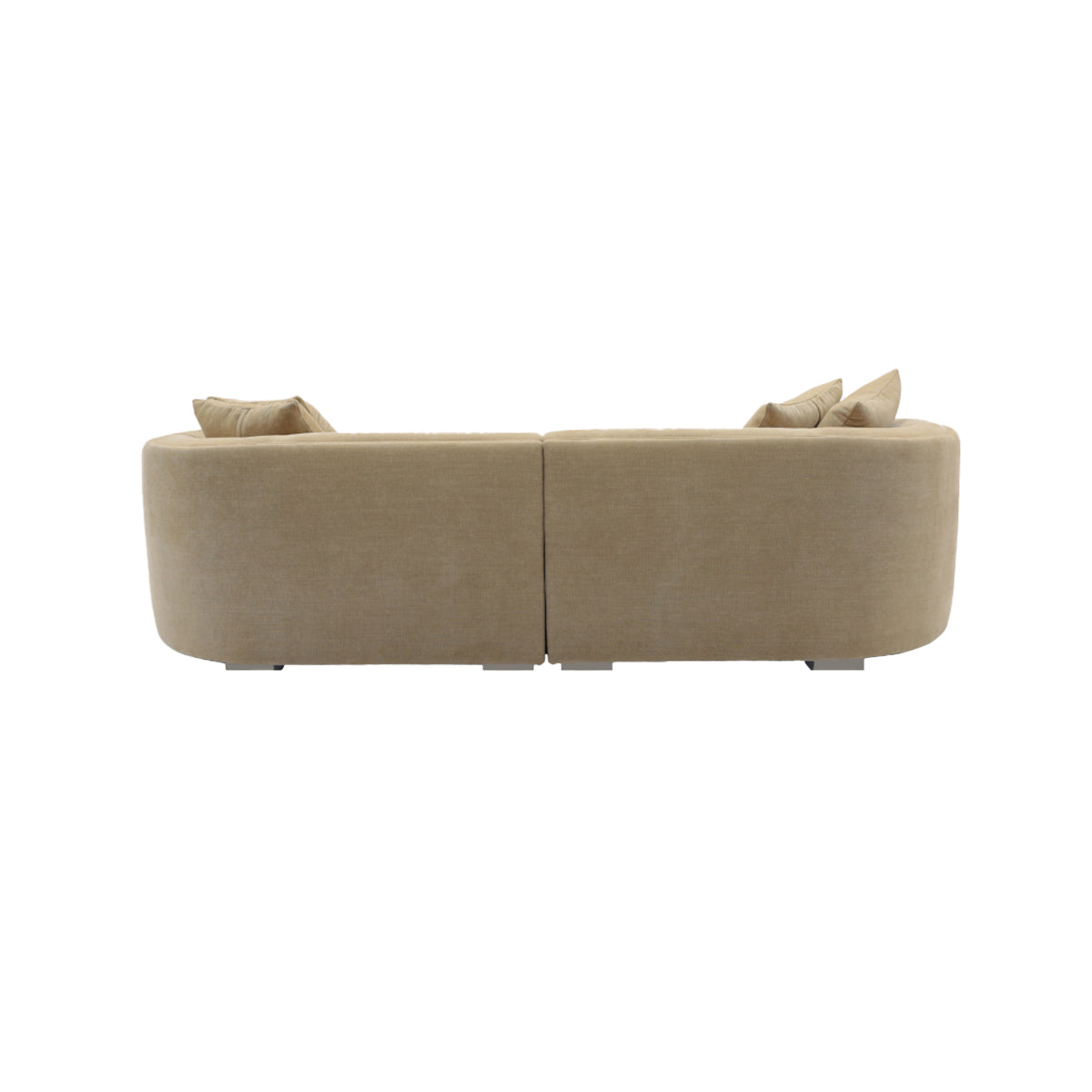 Juniper Pearl 3-Seater Sofa - Modern Comfortable Living Room Couch for Small Spaces | Perfect for Apartments, Condos & Cozy Homes