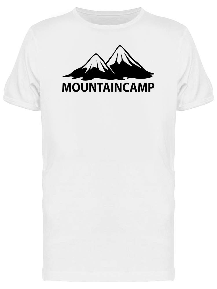 Mountaincamp Mountain Logo T-Shirt for Men - Comfortable Casual Wear for Hiking, Camping & Outdoor Adventures