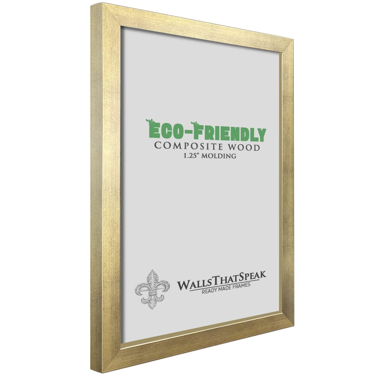 7x30 Gold Picture Frame for Puzzles, Posters & Photos - Home & Office Decor