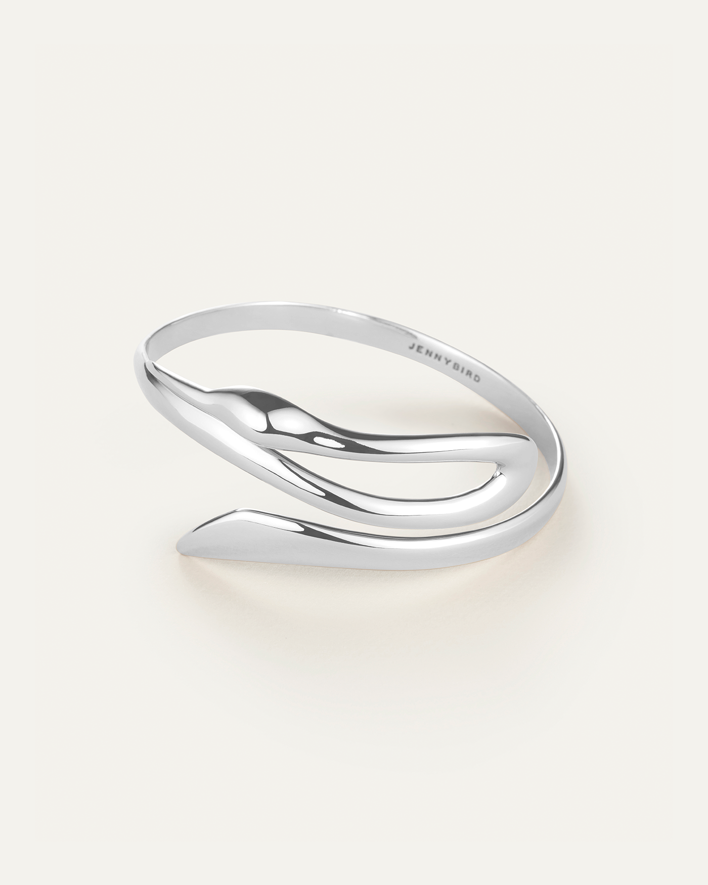 Elegant Silver Egret Arm Cuff Bracelet - Perfect for Boho Chic Outfits, Weddings, and Festival Fashion