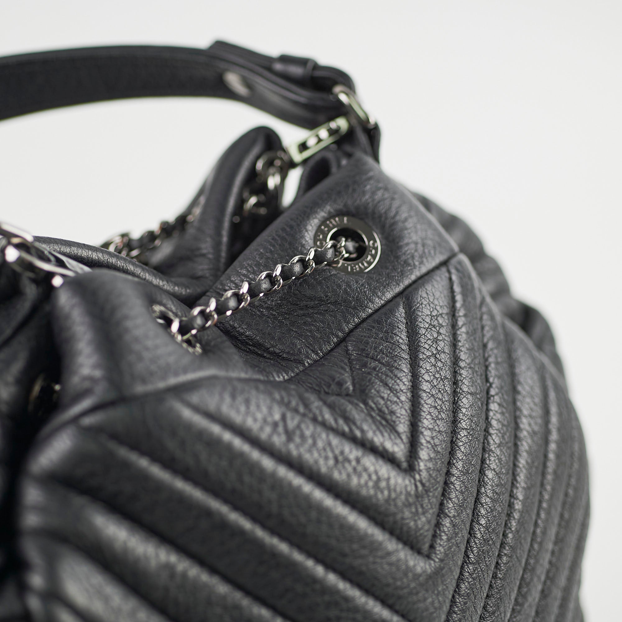 Chanel Black Quilted Leather Bucket Bag 2023 Collection - Luxury Designer Handbag for Women, Perfect for Everyday Use & Special Occasions