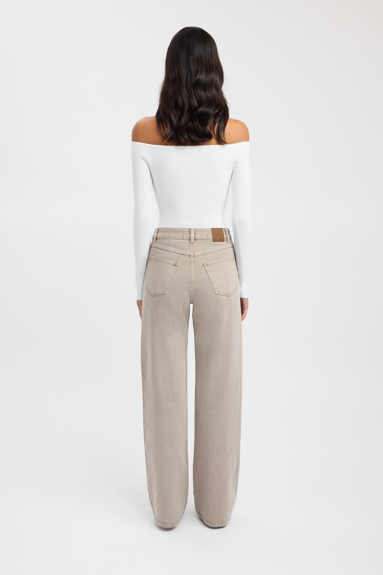 Kai Straight Leg Jeans for Women - High Waist Stretch Denim Pants - Comfortable & Stylish for Everyday Wear, Office, and Casual Outings