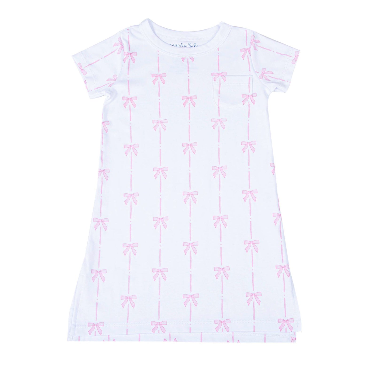 Amelia's Classic Printed Short Sleeve Nightgown for Women - Soft Cotton Sleepwear, Comfortable Loungewear for Summer Nights, Bedtime & Relaxation at Home