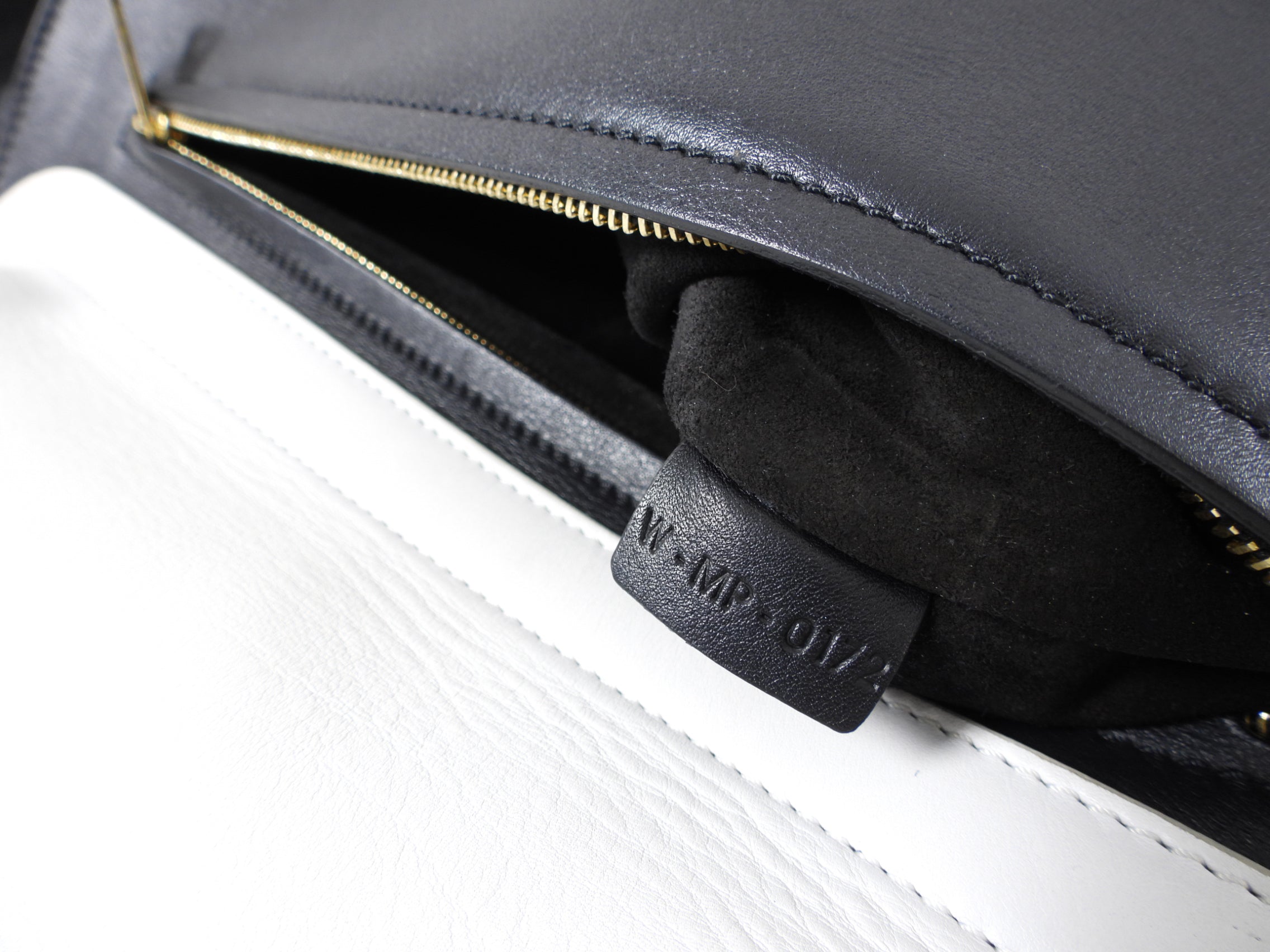 Celine Medium Trapeze Two-Way Handbag in Black & White - Stylish Crossbody & Shoulder Bag for Work, Travel & Everyday Use