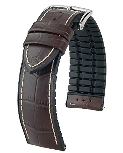 Brown Band / White Upper Stitching