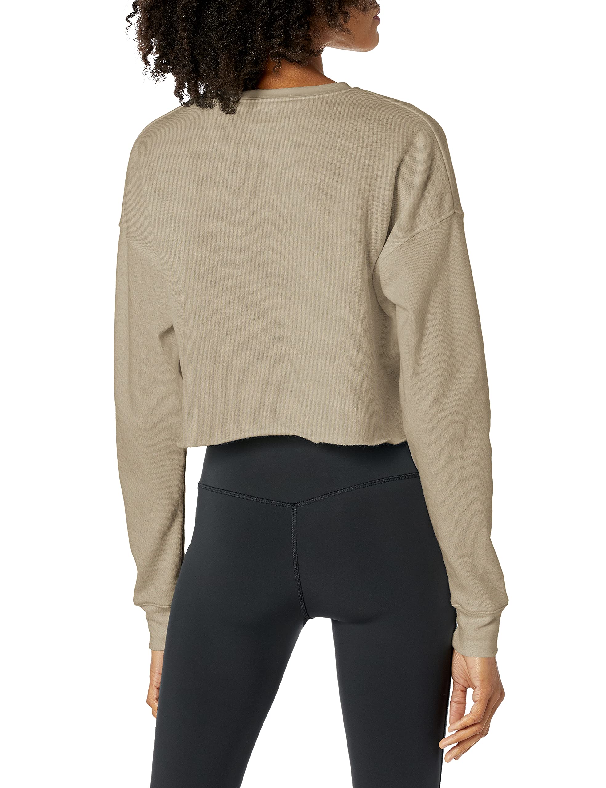 Bella Canvas Women's Cropped Crew Sweatshirt - Soft Casual Pullover for Women | Perfect for Lounge Wear, Gym, and Street Style Outfits