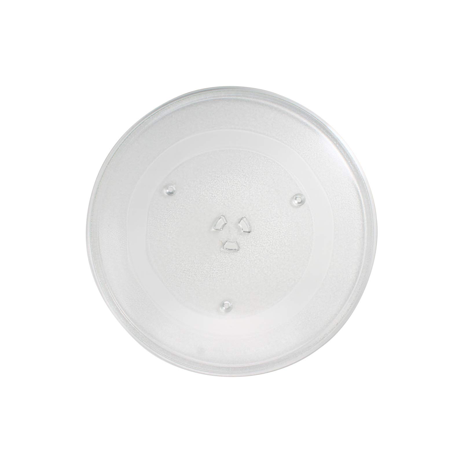 WB49X10063 Microwave Glass Turntable Plate Replacement - Compatible with WB49X10063 & PS250009 - 14 1/8 Inch Rotating Glass Tray for Smooth Heating - Perfect for Whirlpool, Kenmore & Other Microwave Ovens
