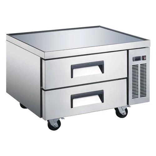Coldline CB36 36-Inch 2-Drawer Stainless Steel Commercial Refrigerator - Perfect for Restaurant Kitchens, Catering Services & Food Prep Stations