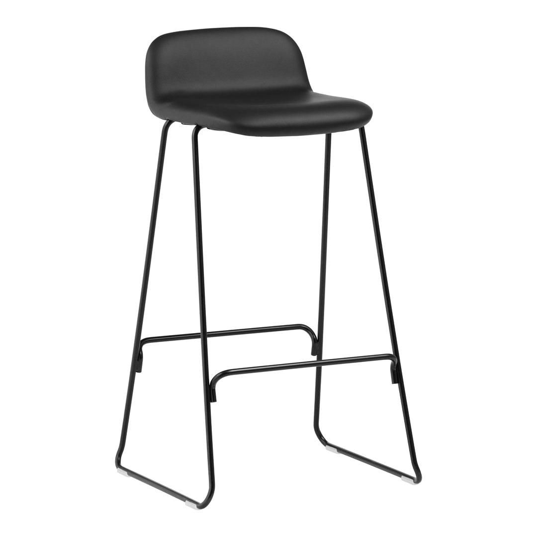 Just Counter Stool with Back - Fully Upholstered Bar Stool for Kitchen Island, Breakfast Nook & Home Decor | Comfortable & Stylish Seating Solution