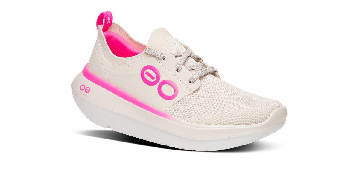 2025 Limited Edition Women's OOmy Stride Project Pink Sneakers - Trendy Running Shoes for Jogging, Gym Workouts & Casual Wear