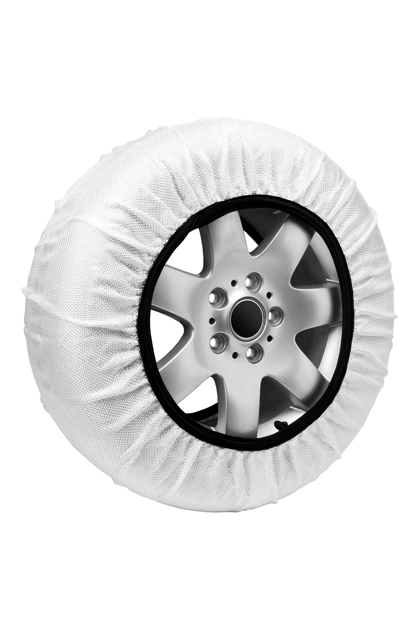 Shark C50070 Super Long Life Snow Socks for Car Tires - Size 70 - Winter Traction Aid for Snow & Ice - Perfect for SUVs, Trucks & Emergency Winter Driving