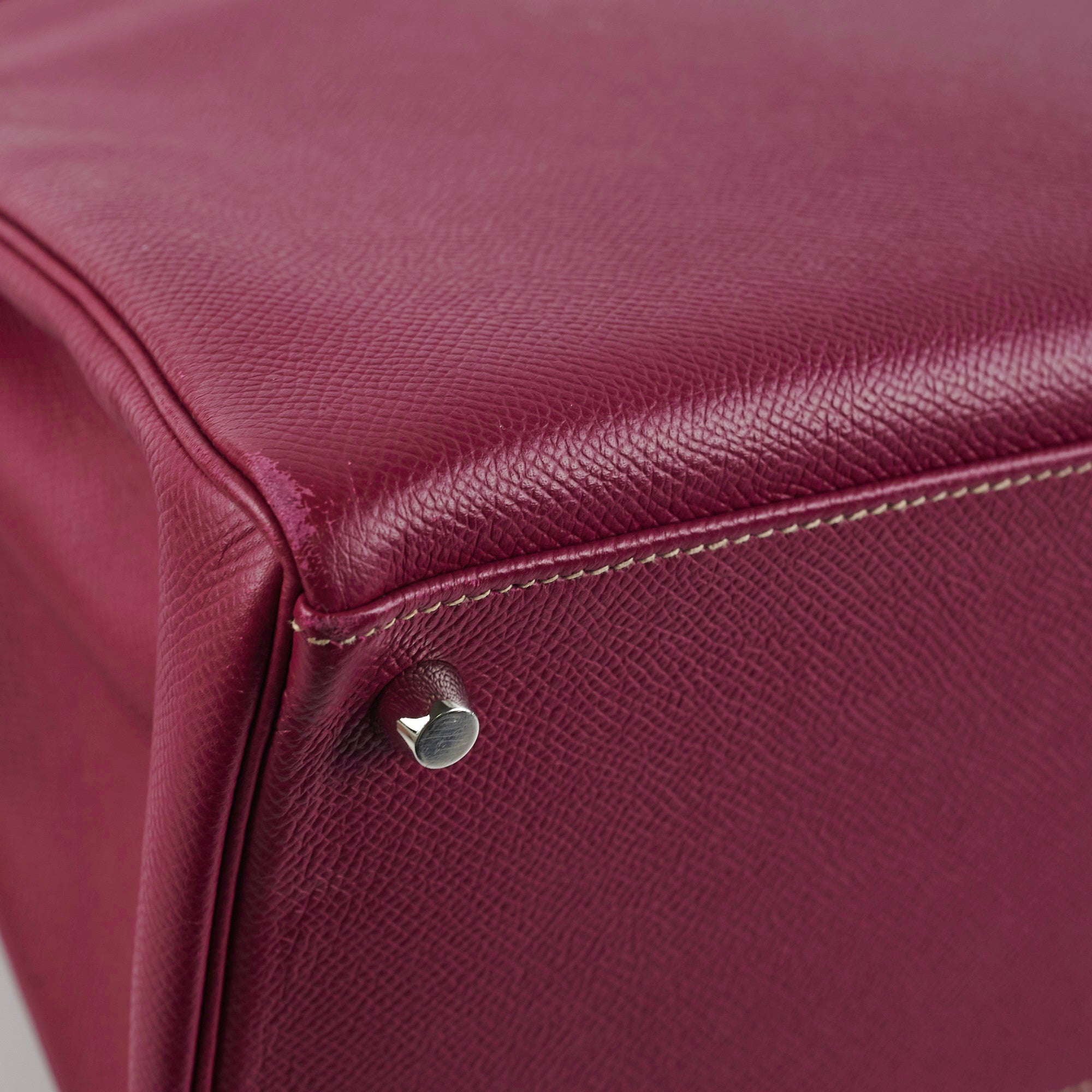 Authentic Hermes Kelly 35 Epsom Leather Bag in Tosca Color with Star O Square Stamp (2011) - Perfect for Luxury Fashion & Special Occasions