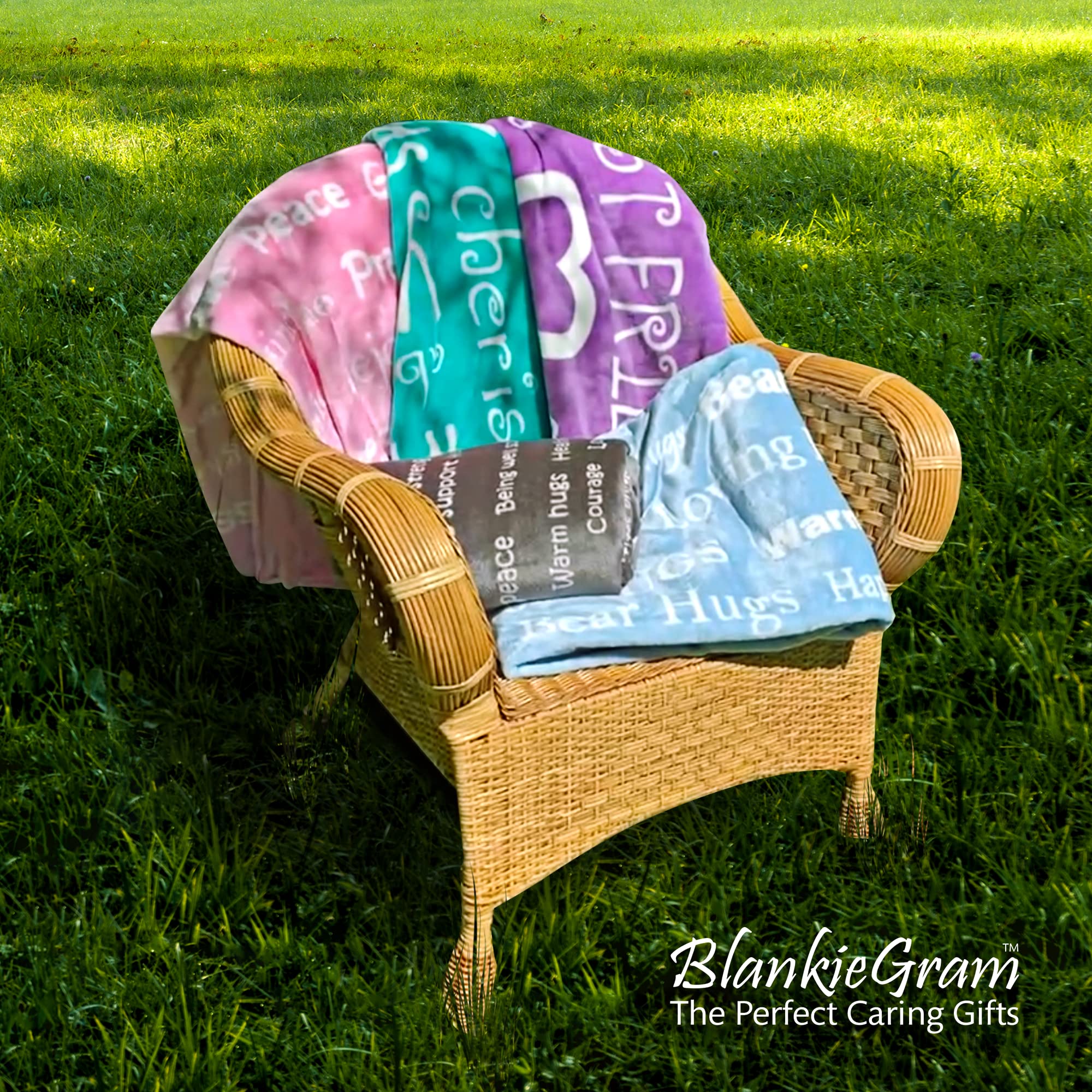 Healing Thoughts Throw Blanket - 50
