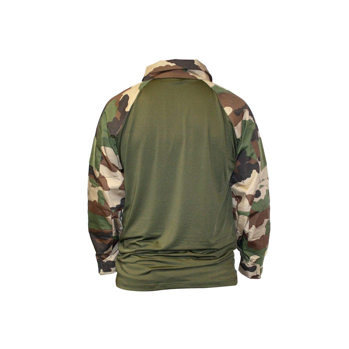 Mil-Tec Military Combat Shirt - CCE Camouflage Tactical Shirt for Outdoor, Airsoft & Hunting | Durable & Breathable Army Uniform for Men