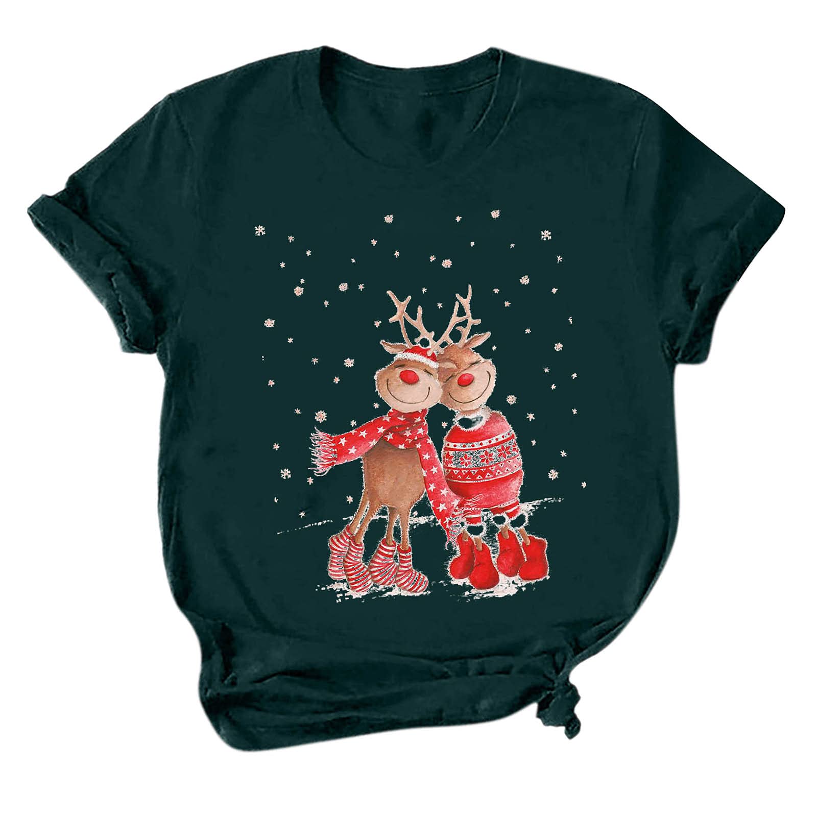 Women's Casual Short Sleeve Graphic Tee Shirts - Soft Cotton Pullover Tops for Everyday Wear | Perfect for Work, Weekend Outings & Casual Gatherings