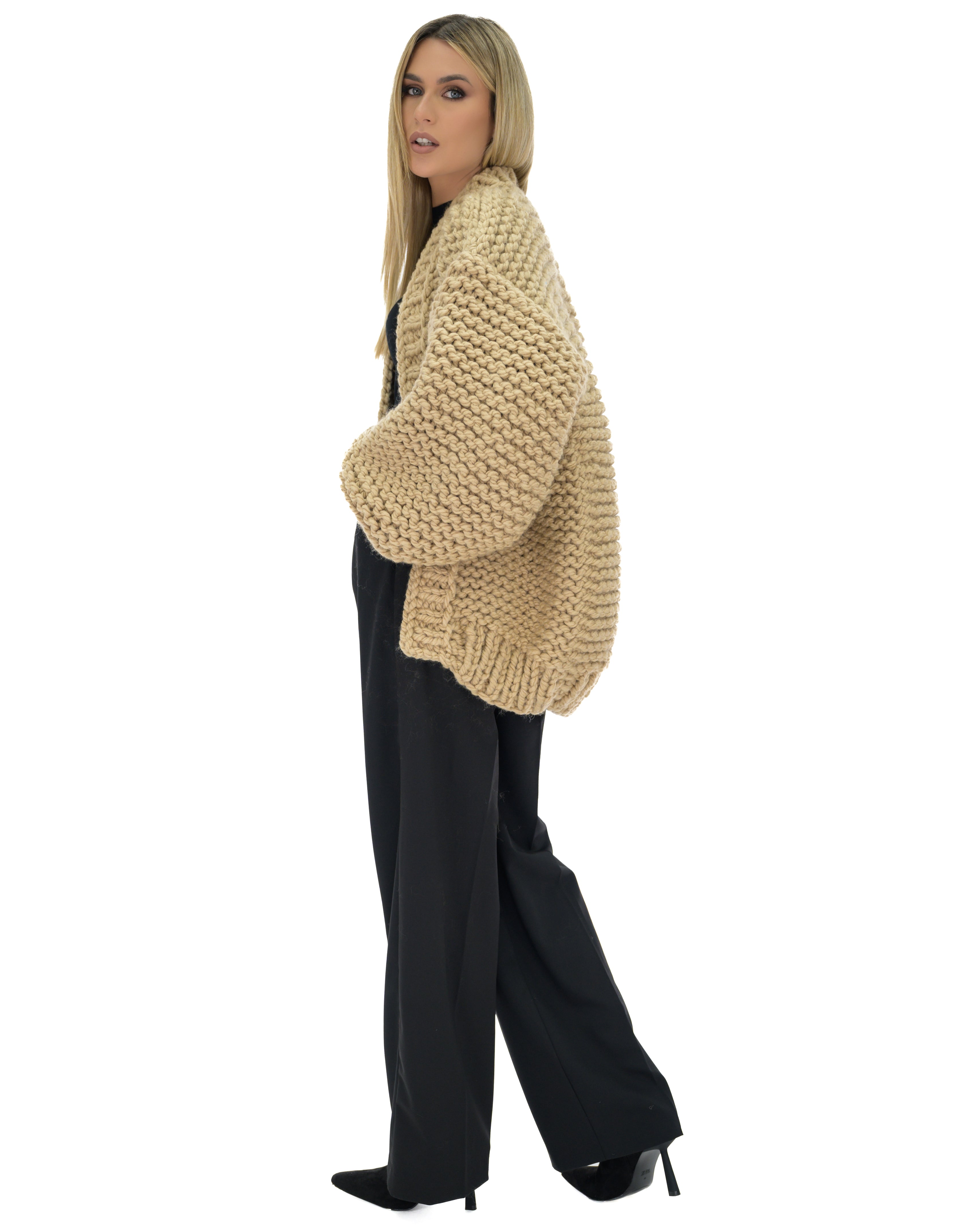 Classic Chunky Cardigan for Women - Soft Oversized Knit Sweater | Cozy Winter Fashion, Fall Layering & Casual Outfit Essential