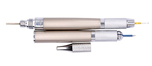 Xiaoyu 3-in-1 Multifunctional Manual Tattoo Pen for Permanent Makeup, Eyebrow Microblading & Cosmetic Tattooing - Champagne Gold - Perfect for Salon Professionals & DIY Beauty Enthusiasts