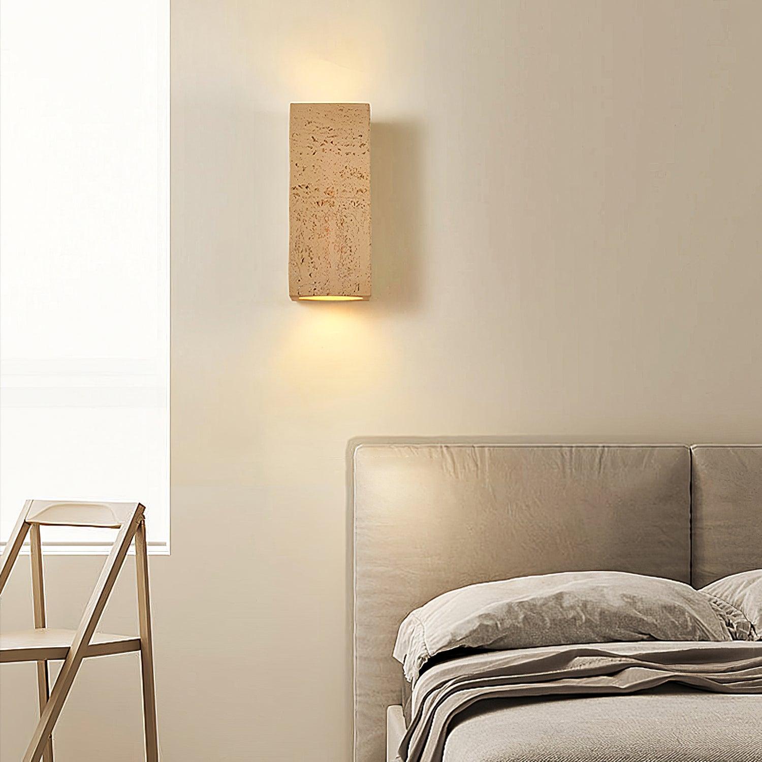 Modern Brick Wall Lamp - Industrial Style LED Sconce Light Fixture for Bedroom, Living Room, and Office Decor | Energy Efficient Indoor Lighting Solution