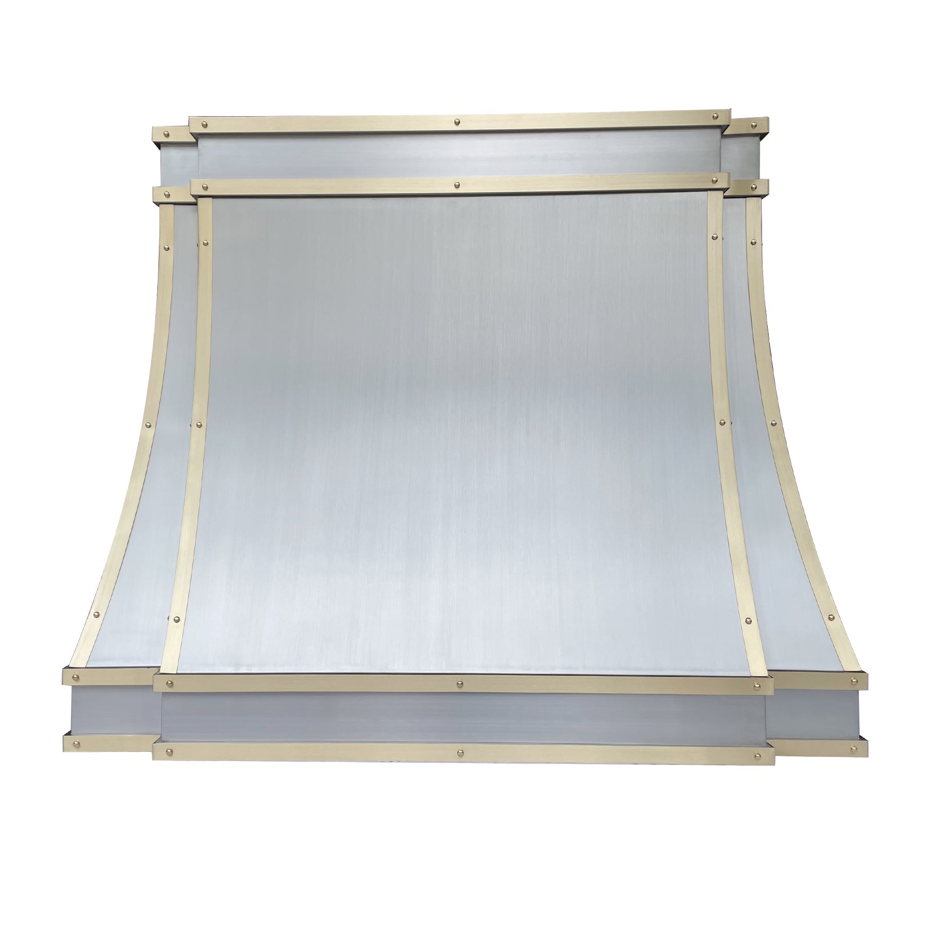 Premium RHM Sweep Stainless Steel Custom Range Hood for Anderson - Modern Kitchen Ventilation for Home Cooking & BBQ