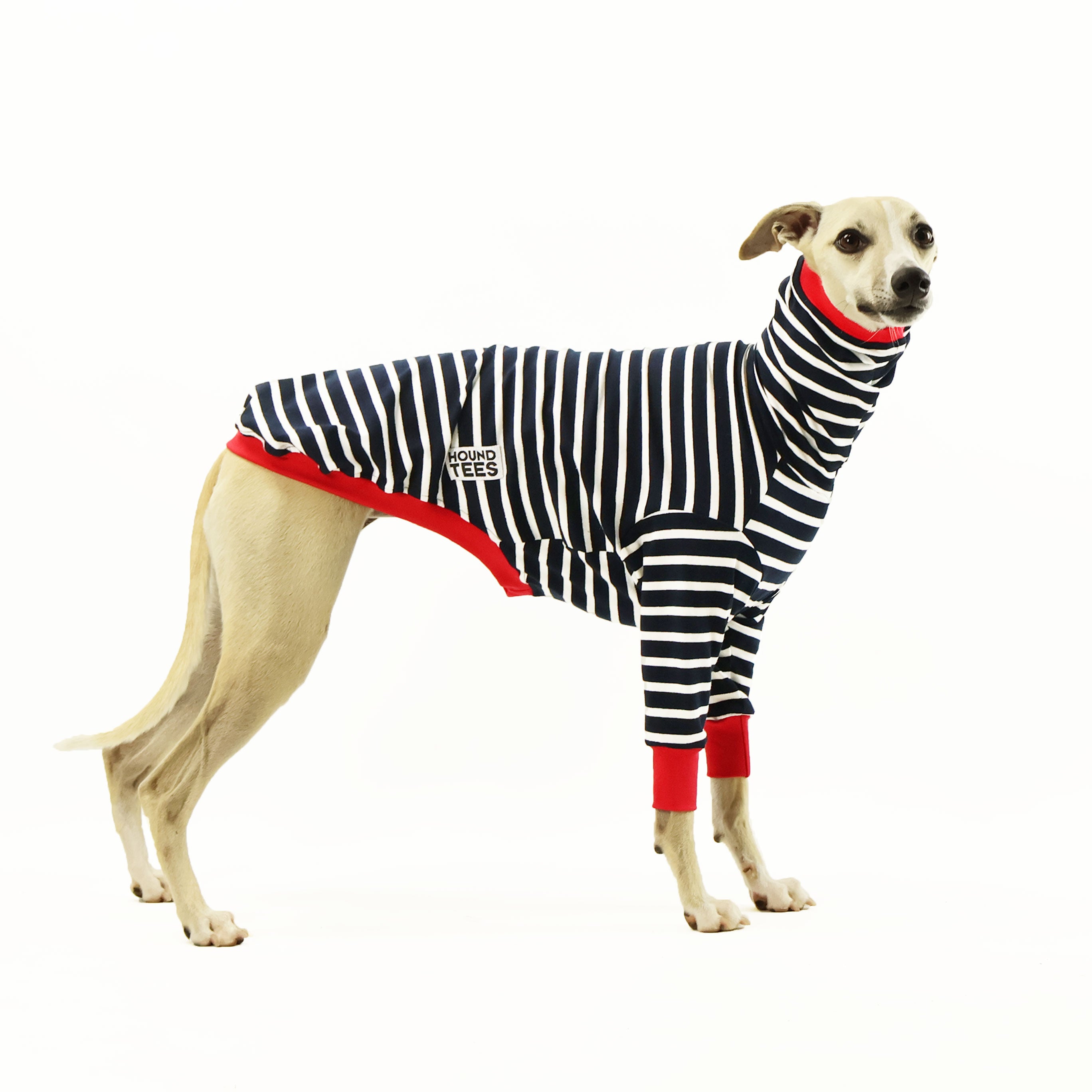 Aussie Whippet Long Sleeve Hound T-Shirt - Comfortable Dog Lover Apparel for Casual Wear & Outdoor Activities