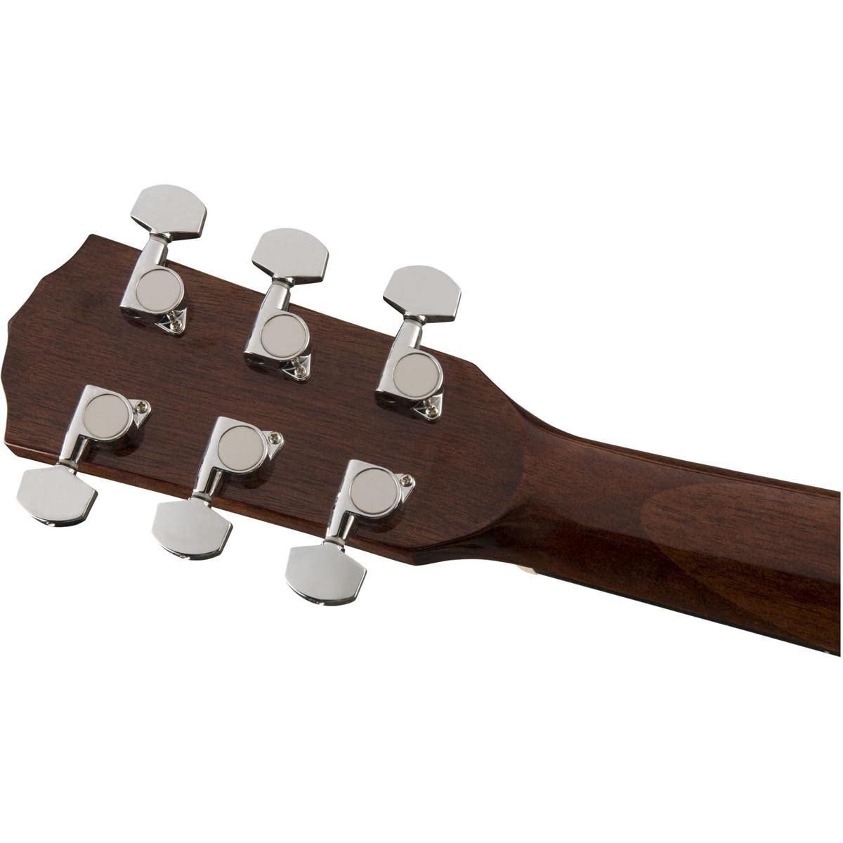 Fender CD-60S Left-Handed Acoustic Guitar - Mahogany Dreadnought with Walnut Fingerboard & Phosphor Bronze Strings - Gloss Natural Finish - 2 Year Warranty | Perfect for Beginners, Campfire Singalongs & Home Recording Studios