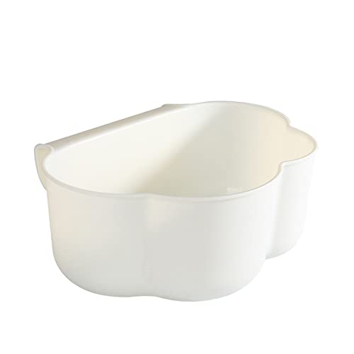 Cloud-Shaped Hanging Waste Bin for Kitchen Cabinet Door - Wall Mounted Kitchen Garbage Bin for Household & Office Waste Storage - Perfect for Small Spaces, Under Sink & Cabinet Organization