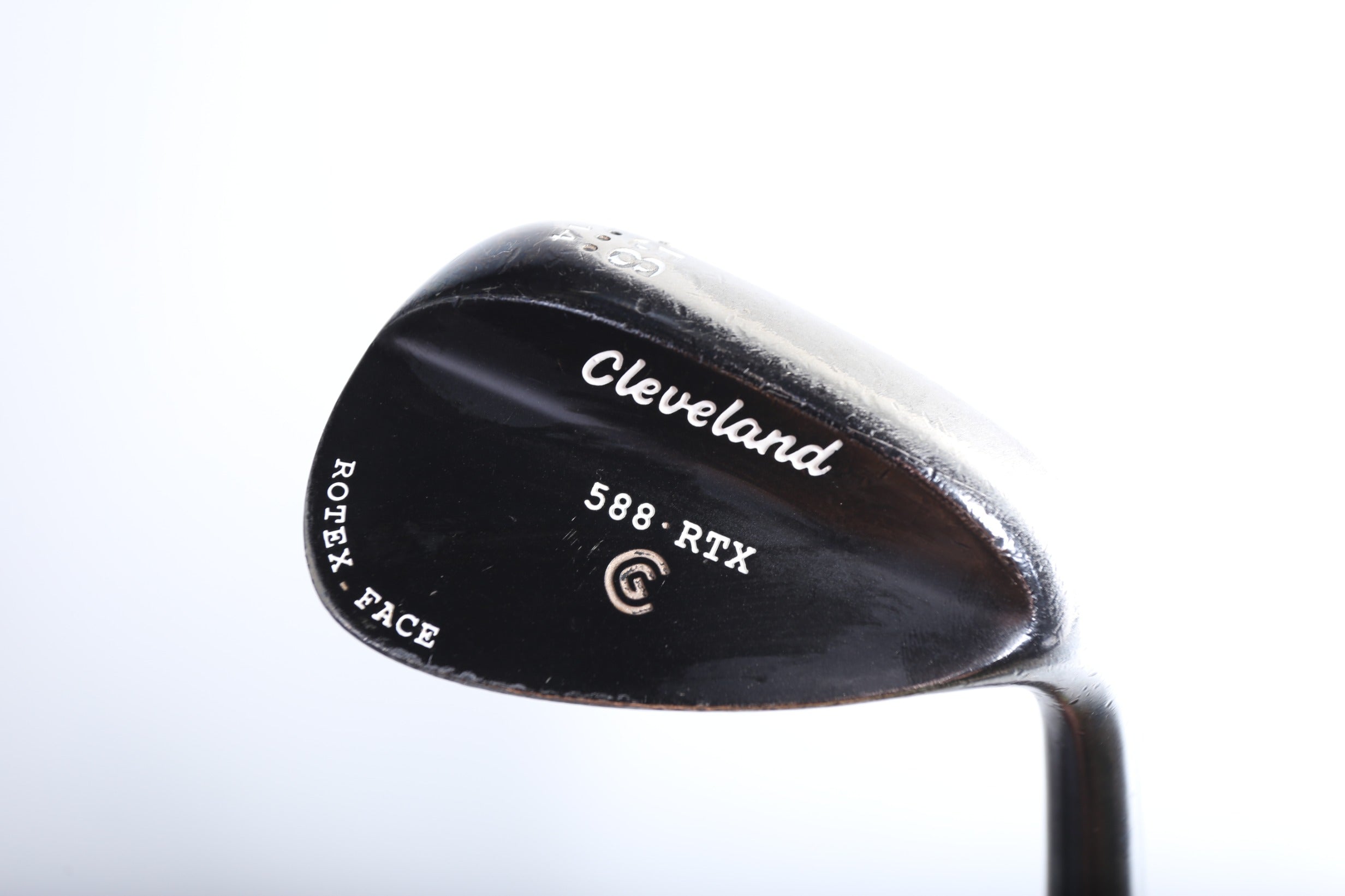 Used Cleveland 588 RTX Black Pearl Lob Wedge 58° Right Handed Stiff Flex Golf Club - Perfect for Short Game Shots & Bunker Play