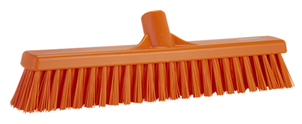 16 Vikan Combo Soft/Stiff Broom Head (1/ea) - Durable Cleaning Brush for Floors, Garages & Workshops - Perfect for Home, Commercial & Industrial Use