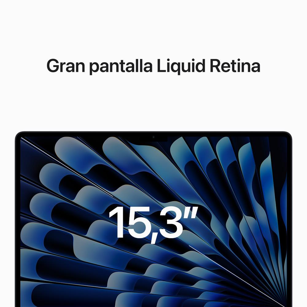 15-inch MacBook Air with Apple M2 Chip - 8-Core CPU, 10-Core GPU, 512GB SSD in Midnight Blue - Perfect for Work, Study & Creative Projects