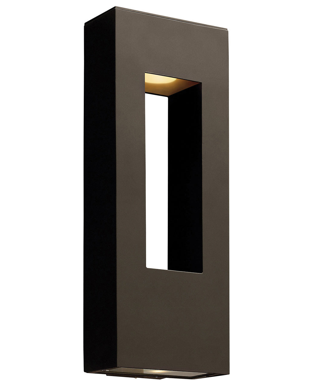 Atlantis Bronze LED Wall Mount Light Fixture - Modern Indoor/Outdoor Lighting for Living Room, Bedroom, Porch & Patio