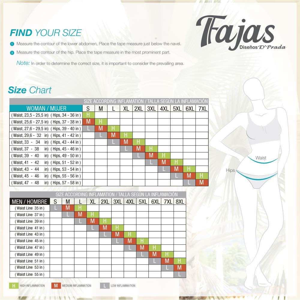 Fajas D'Prada Full Body Shapewear - Comfortable Belly, Back & Thigh Support for Weight Loss & Postpartum Recovery - Perfect for Workouts, Daily Wear & Special Occasions