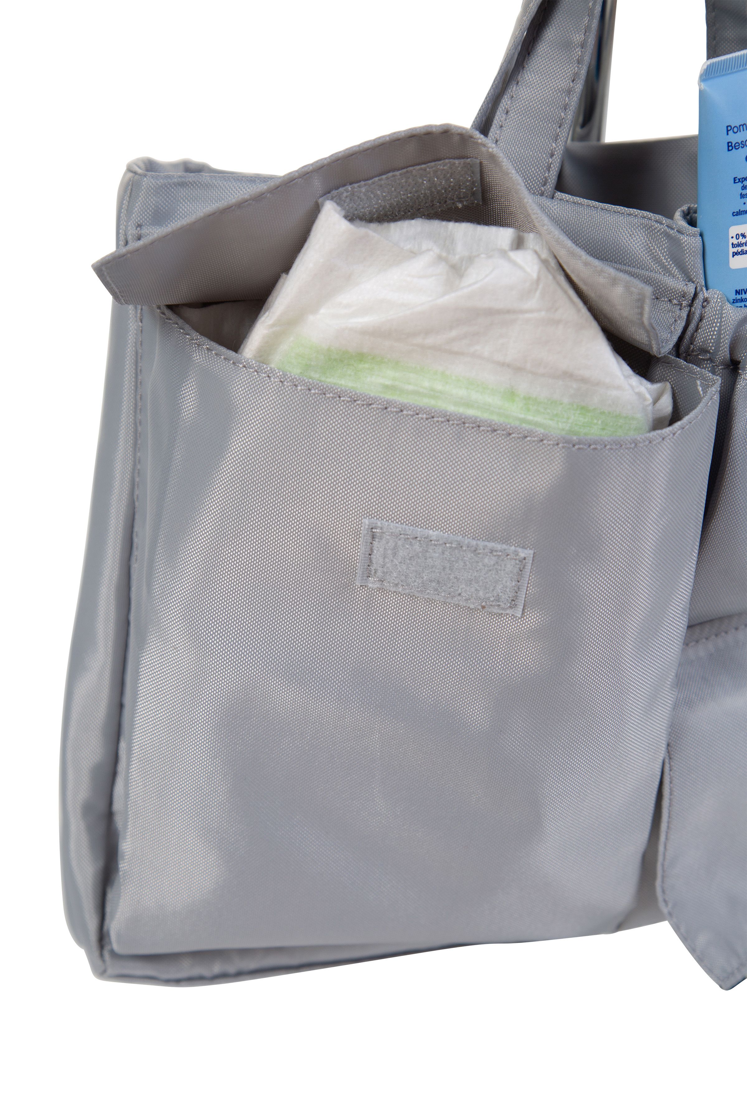 Childhome Inside Bag Organizer - Premium Car Seat Storage Organizer for Diapers, Toys & Essentials | Perfect for Travel & Road Trips with Kids