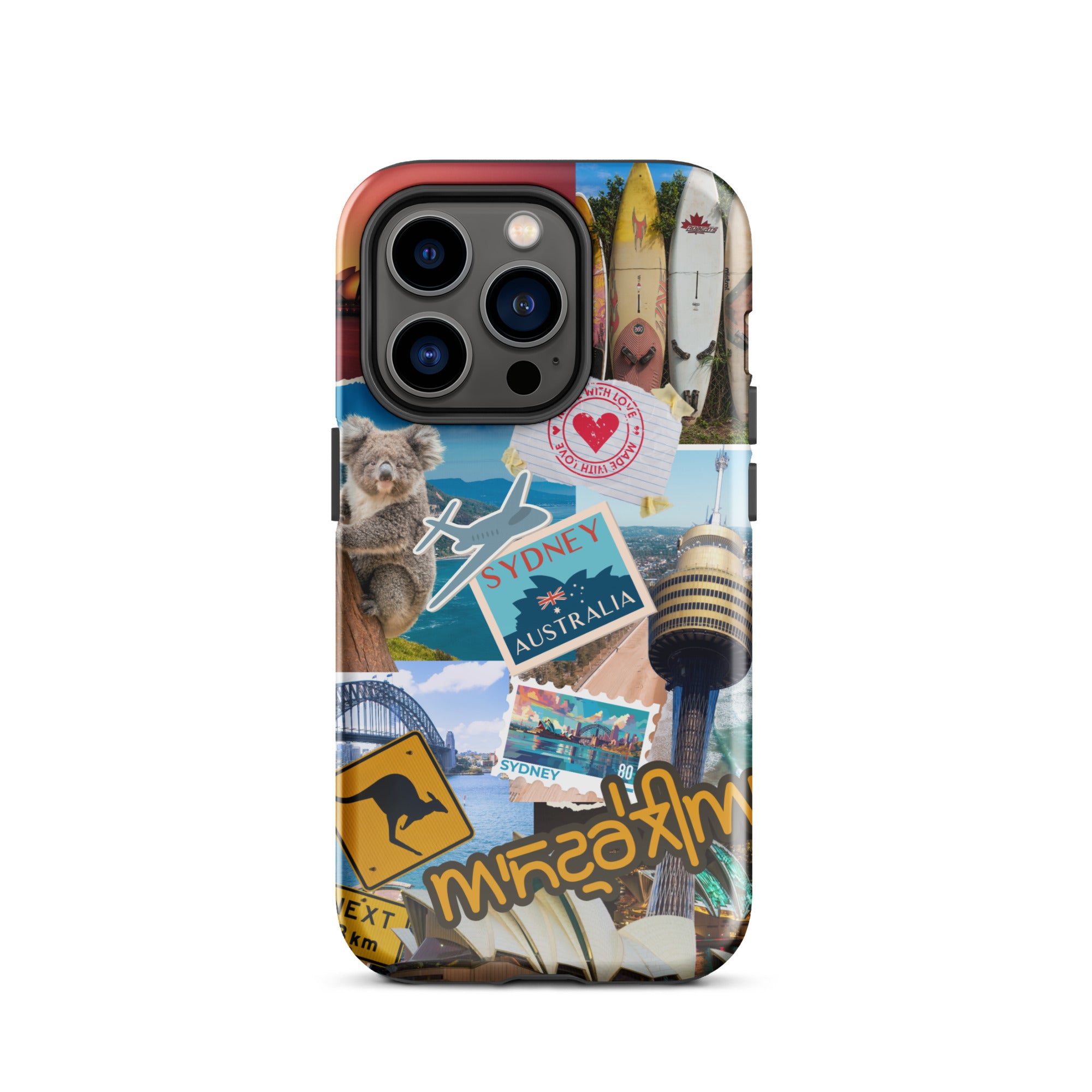 Premium Sydney Collage iPhone Case - Stylish & Durable Phone Cover for iPhone Models - Perfect for Travel, Work & Everyday Protection