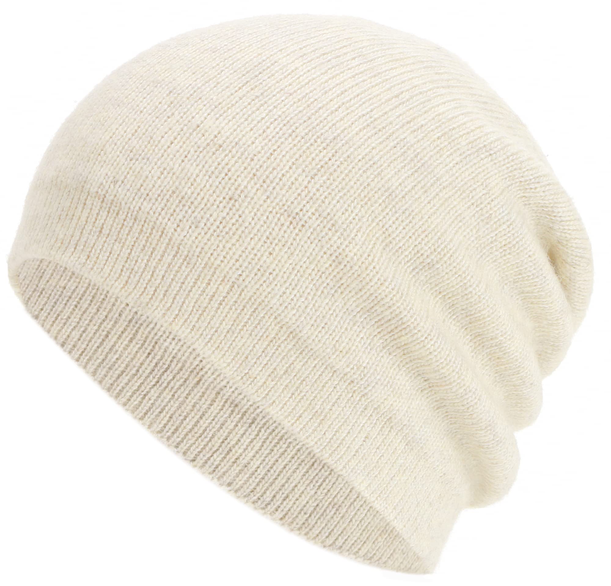 EASTER BARTHE Unisex Cashmere Beanie - Double Layer Warm Winter Hat for Women & Men - Soft Knit Skull Cap for Skiing & Outdoor Activities