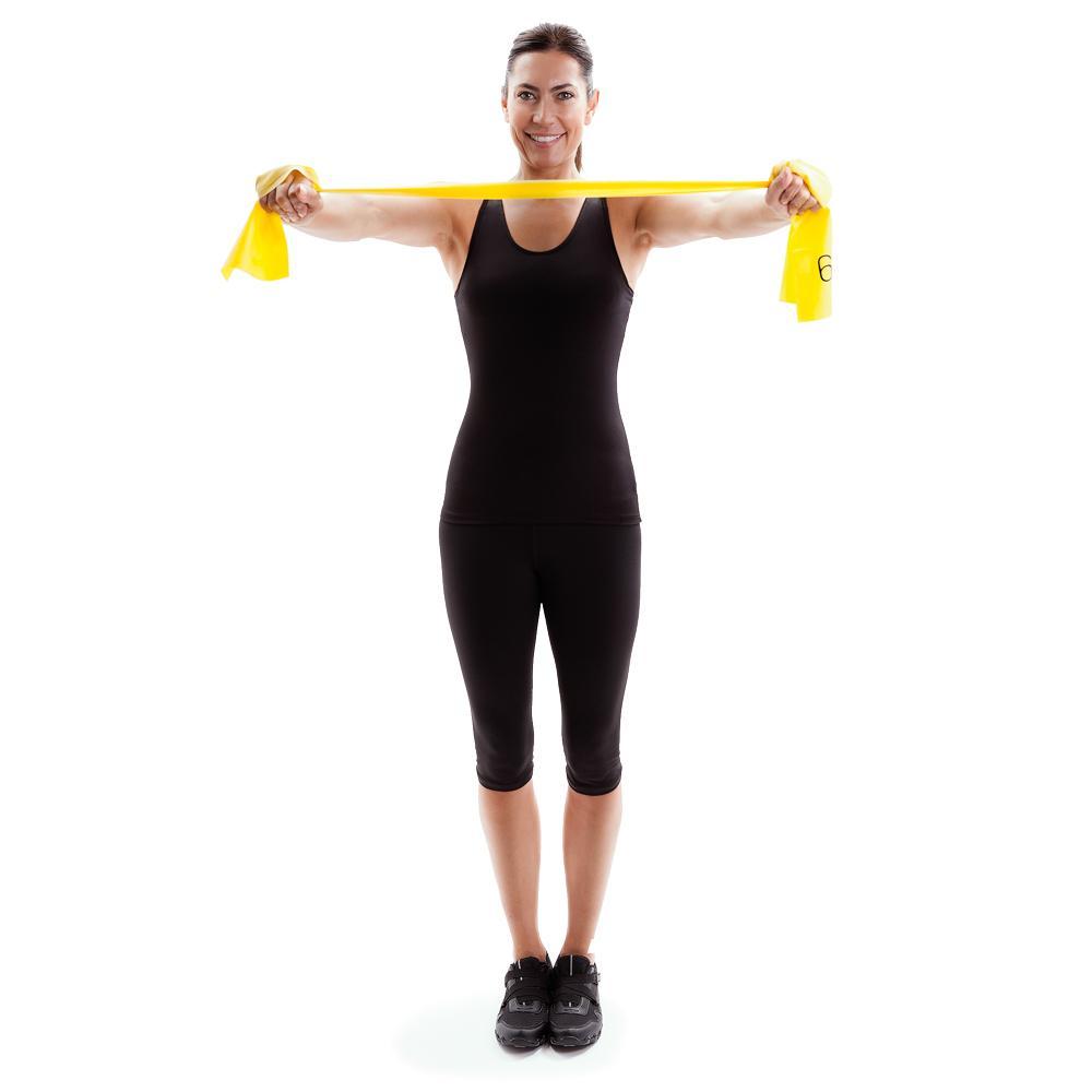 66Fit Dynamic Resistance Exercise Bands - 1.5m Length, Box of 30 - Perfect for Home Workouts, Strength Training, Yoga & Physical Therapy
