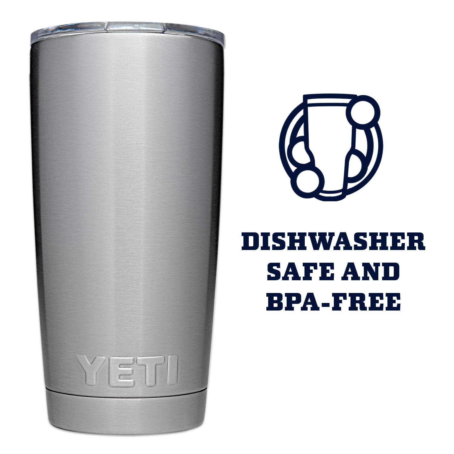 YETI Rambler 20 oz Stainless Steel Vacuum Insulated Tumbler with MagSlider Lid - Keeps Drinks Hot or Cold for Hours - Perfect for Coffee, Tea, Outdoor Adventures & Office Use