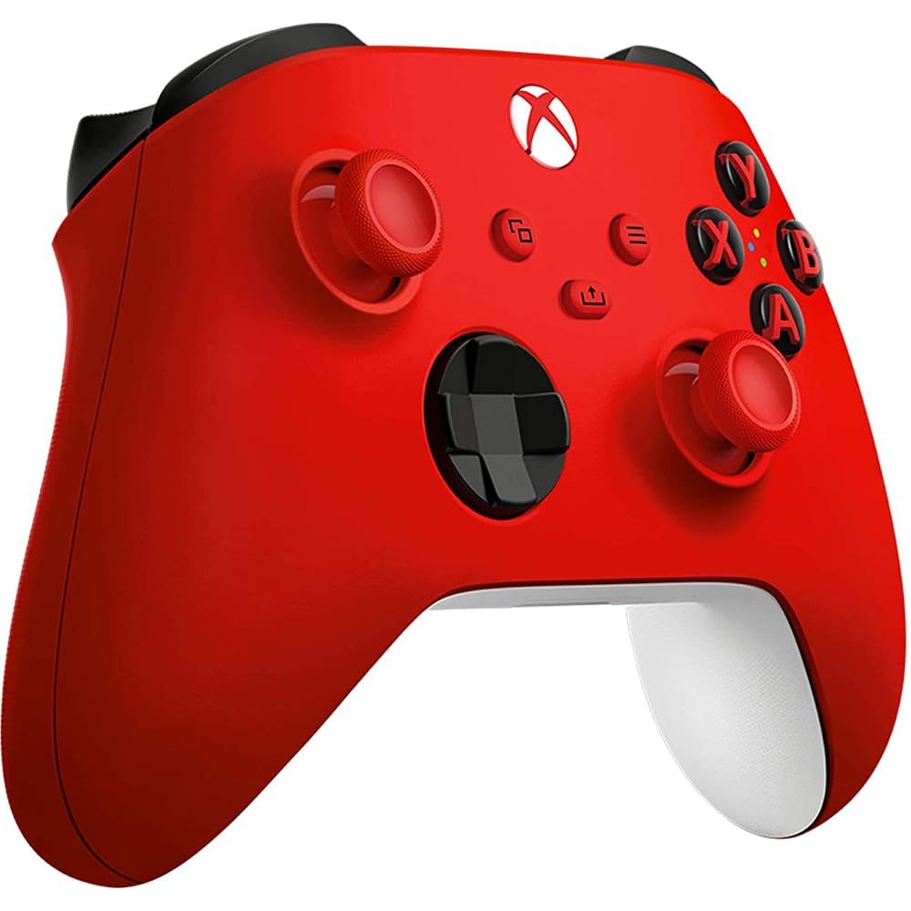 Microsoft QAU-00011 Xbox Wireless Controller 2-Pack - Pulse Red | Compatible with Xbox Series X/S & Xbox One | Ergonomic Design for Gaming, Streaming & Multiplayer Sessions