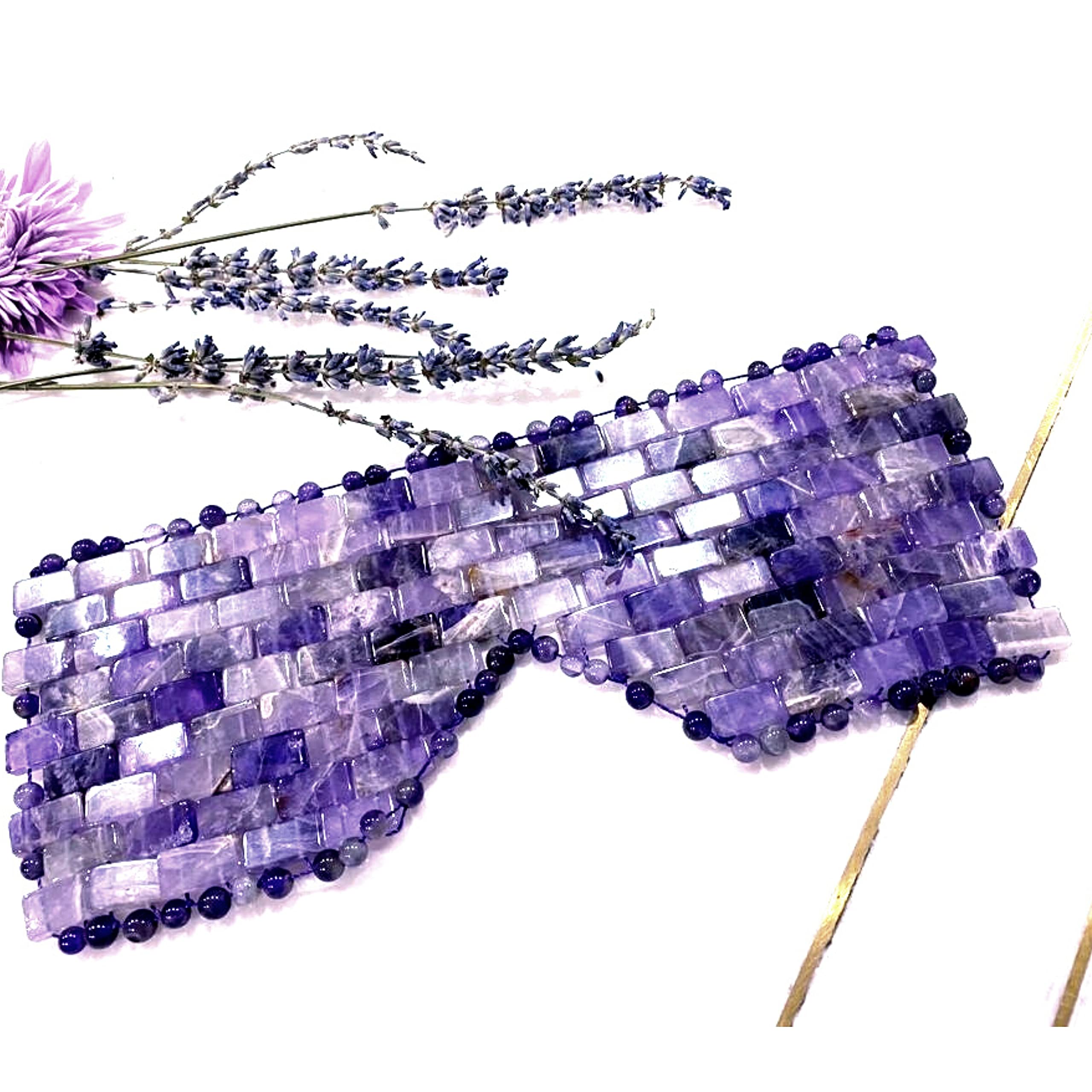 Amethyst Spa Gift Set for Women - Relaxation & Self-Care Kit with 3 Purple Crystal Pieces | Perfect Birthday, Anniversary & Spa Day Gifts for Her