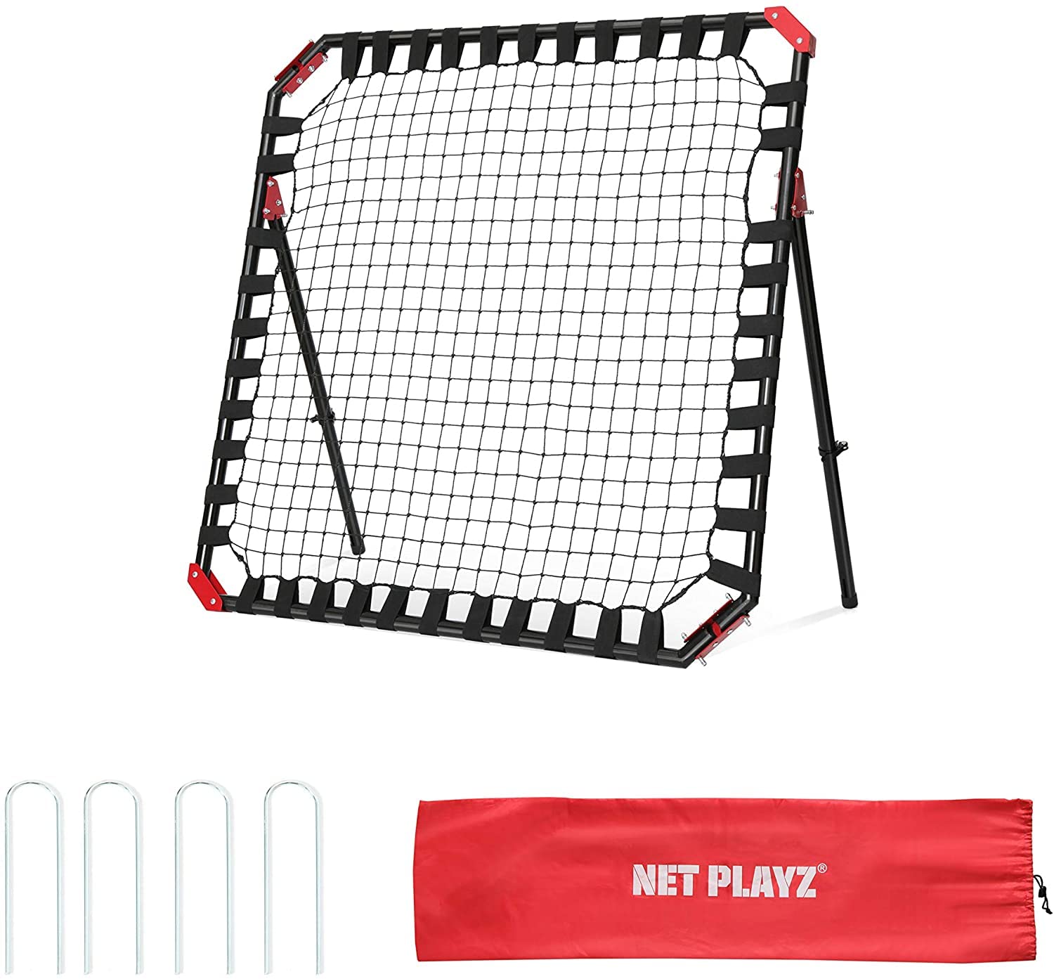 Best Soccer Return Training Equipment for Kids & Adults - Heavy-Duty Kickback Football Trainer for All Ages | Perfect for Backyard Practice, Team Drills & Solo Training
