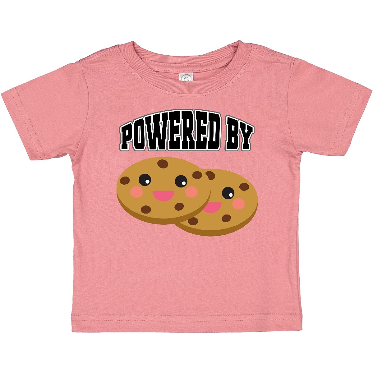Powered by Cookies Baby T-Shirt - Soft Cotton for Kids