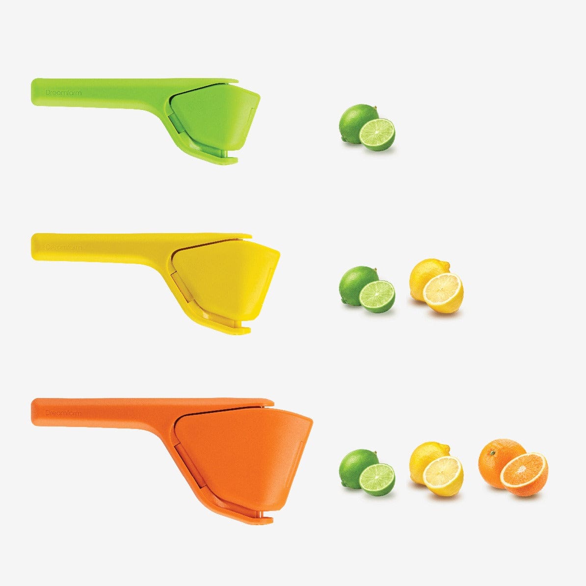 Dreamfarm Fluicer Orange - Premium Kitchen Gadget for Juicing, Zesting & Grating - Perfect for Citrus Fruits, Cheese & More - Ideal for Home Cooks & Professional Chefs