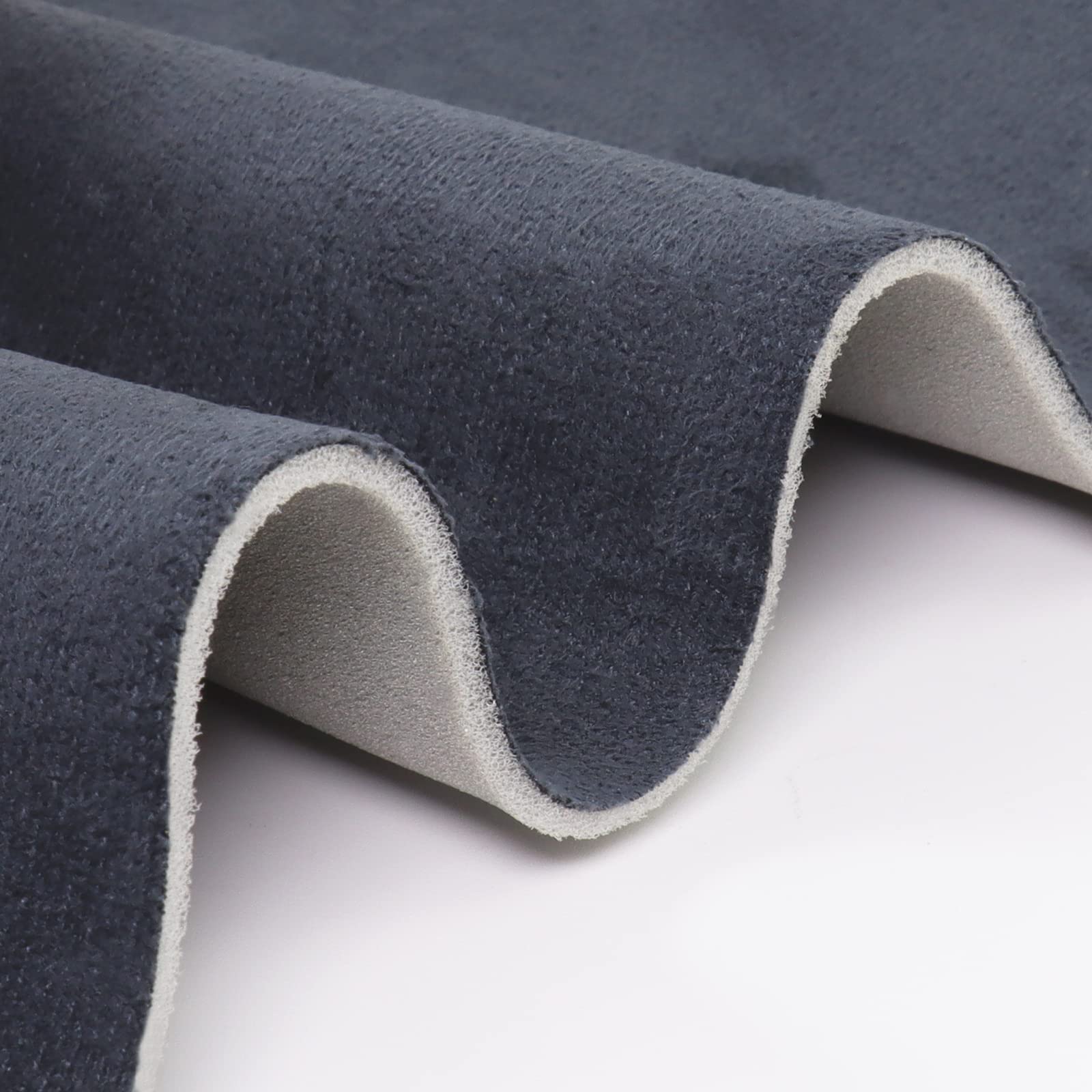 Premium Charcoal Suede Headliner Fabric 144