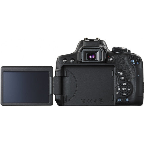 Canon EOS Rebel T6i/800D DSLR Camera Bundle with 18-55mm Zoom Lens, Telephoto & Wide Angle Lenses, 2x16GB Memory Cards, Canon Bag & Filter Kit - Perfect for Travel Photography, Portrait Shoots & Professional Videography